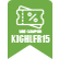 Kichler 9595BK Black Direct Burial Fluted Post