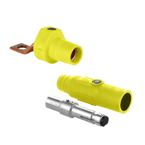 Cam-Type Plugs & Connectors (Single Pole)