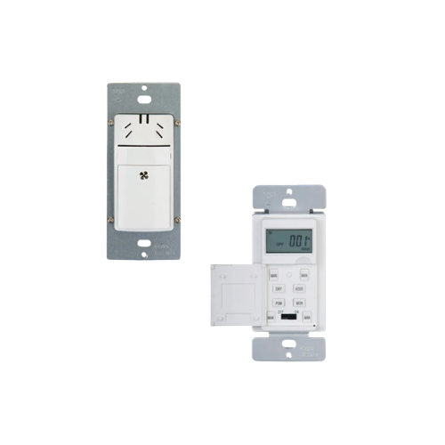 Ventilation In-Wall Timers & Fan Sensors
