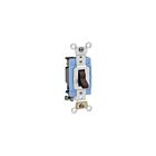 Leviton 1202-2 Double-Pole 15A 277V Brown Ac Switch