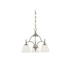 Savoy House Essentials Herndon 1-1000-3-SN 3-Lights 180W Satin Nickel Chandelier