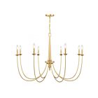 Savoy House Stonecrest 1-1202-8-186 8-Lights 480W French Gold Chandelier
