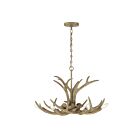 Savoy House Daniels 1-1761-6-198 6-Lights 360W Natural Antler Chandelier
