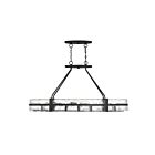 Savoy House Hudson 1-1852-10-89 10-Lights 600W Matte Black Linear Chandelier