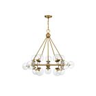 Savoy House Orion 1-1932-15-322 15-Lights 900W Warm Brass Chandelier