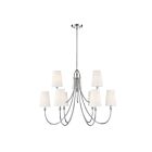 Savoy House Essentials Cameron 1-2541-9-109 9-Lights 360W Polished Nickel Chandelier