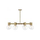 Savoy House Essentials Wright 1-3074-8-322 8-Lights 480W Warm Brass Chandelier