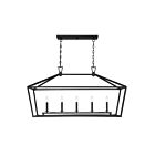 Savoy House Essentials Townsend 1-324-5-89 5-Lights 300W Matte Black Linear Chandelier