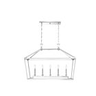 Savoy House Essentials Townsend 1-424-5-109 5-Lights 300W Polished Nickel Linear Chandelier