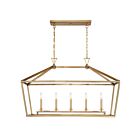 Savoy House Essentials Townsend 1-424-5-322 5-Lights 300W Warm Brass Linear Chandelier