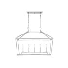 Savoy House Essentials Townsend 1-424-5-SN 5-Lights 300W Satin Nickel Linear Chandelier