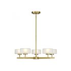 Savoy House Essentials Falster 1-5409-5-322 5-Lights 15W Warm Brass Chandelier