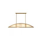 Savoy House Legacy 1-6219-4-322 4-Lights 240W Warm Brass Linear Chandelier