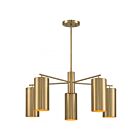 Savoy House Lio 1-6508-5-127 5-Lights 300W Noble Brass Chandelier