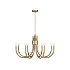 Savoy House Essentials Sorrento 1-6680-8-127 8-Lights 480W Noble Brass Chandelier