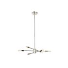 Savoy House Lyrique 1-7000-6-109 6-Lights 360W Polished Nickel Chandelier