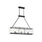 Savoy House Essentials Genry 1-8203-3-89 3-Lights 180W Matte Black Linear Chandelier