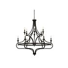 Savoy House Shields 1-9084-12-13 12-Lights 720W English Bronze Chandelier