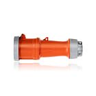 Leviton 4100C12WLEV 100 Amp Pin & Sleeve Connector-Orange