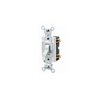 Leviton 1221-SW 20A 277V Single Pole White Ac Switch