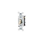 Leviton 1223-SI 20A 3W 277V Ivory Ac Switch