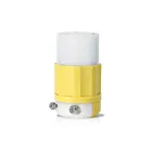 Leviton 4779-CY Yellow Locking Connector L7-15R
