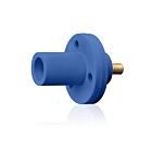 Leviton 15R21-UB Bl M Cam Type Receptacle Taper Nose .5 Thrd Stud #8-#2