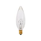 15W Candelabra BA9 Incandescent 