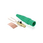 Leviton 16D21-UG Pb Green Male Detachable Plug Taper Nose 2-2/0