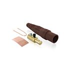 Leviton 16D23-UH 400A 600V Brown Plug