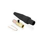 Leviton 16D37-UE 400A 600V Black Plug