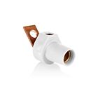 Leviton 16F21-UW 400A 600V White Connector
