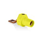Leviton 16F22-UY 400A 600V Yellow Connector