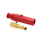 Leviton 17D22-SR 17 Series Male Plug 350-500 Red