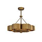 Savoy House Stockholm 39-FD-125-54 31" Gold Patina 38W Ceiling Fan