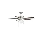 Savoy House Meridian M2009BN 52" Brushed Nickel 58.55W Ceiling Fan