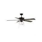 Savoy House Meridian M2009ORB 52" Oil Rubbed Bronze 58.55W Ceiling Fan