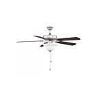 Savoy House Meridian M2018BNRV 52" Brushed Nickel 60.99W Ceiling Fan