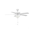 Savoy House Meridian M2019WHRV 52" Bisque White 60.99W Ceiling Fan