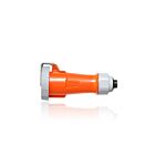 Leviton 420C12WLEVA 20 Amp Pin & Sleeve Connector Nsf - Orange