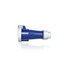 Leviton 520C9WLEV 20 Amp Pin & Sleeve Connector - Blue