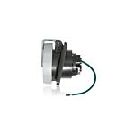 Leviton 520R5WLEV 20 Amp Pin & Sleeve Receptacle - Black