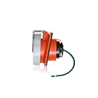 Leviton 320R7WLEV 20 Amp Pin & Sleeve Receptacle - Red