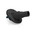 Leviton 22R24-SE 22 Series Female 30-Degree Panel Receptacle Black