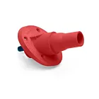 Leviton 22R24-SR 22 Series Female 30-Degree Panel Receptacle Red