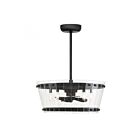 Savoy House Essentials Ventari 24-FD-8853-89 24" Matte Black 28.1W Ceiling Fan