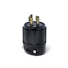 Leviton 2421-B Black Locking Plug