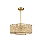 Savoy House Astoria 25-FD-1650-322 27 Warm Brass 36W Ceiling Fan