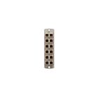 Leviton 5F100-2IC Beige Fiber Adapter Plate