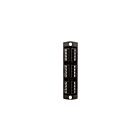 Leviton 5F100-4EL 24Fbr Black Adapter Plate